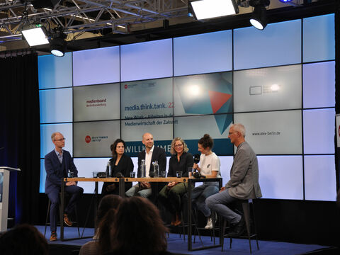 media.think.tank.22 "New Work - Arbeiten in der Medienwirtschaft der Zukunft"