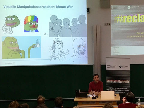 Vortragsreihe #reclaimthetruth an der Universität Potsdam gestartet