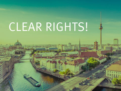 Open Registration for the workshop Clearing Rights for Film and TV