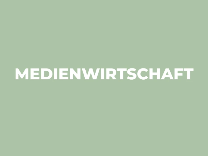 Medienwirtschaft